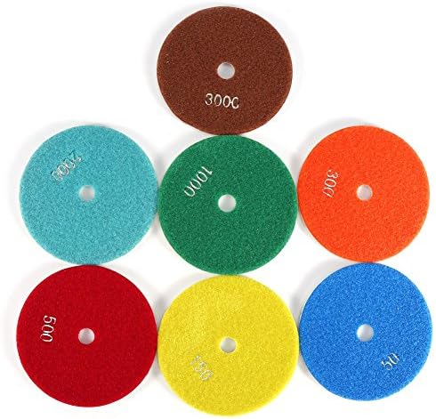 5 Brusni disk za poliranje jastučića, disk za poliranje za poliranje granitnog betonskog Mramornog