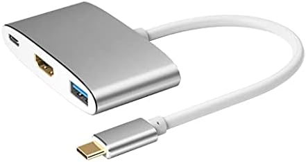 Wjccy USB Hub USB C na HDMI-Compatib USB3.0 5Gbps high Speed hub podrška 4K Video 60W Tip C brzo punjenje