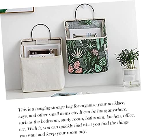 CIYODO zidna torba za vješanje Organizator za pohranu može Organizator za zidne vješalice od tkanine