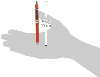 Koh-i-Noor 2mm promjer kratkih mehaničkih olovka za rezanje kvačila - crvena