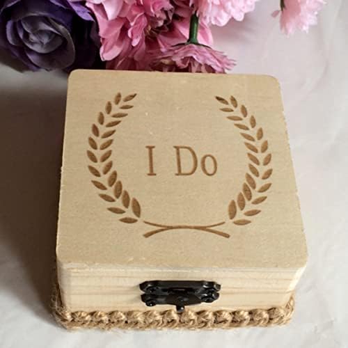 Cabilock Love ring Box za angažman Mini ukras I D pokloni Holding Do dekorativni držač srce kontejner prstenovi