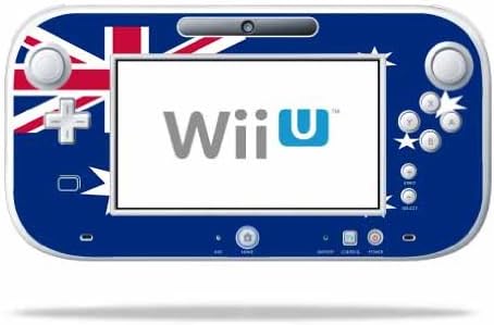 Monyykins kože kompatibilan sa Nintendo Wii u Gamepad kontroler omotač naljepnica kože Australian Flag