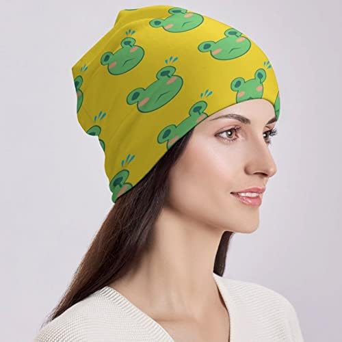BAIKUTOUAN preslatki Žablji Print kape za muškarce žene sa dizajnom kapa za lobanje