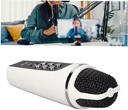 latulipo Studio-kvaliteta Mc-093 univerzalni mikrofon-prijenosni Live Stream glas Changer & Karaoke Mic za mobilne & amp; PC sa izdržljivim tijelo & tehnologija protiv smetnji
