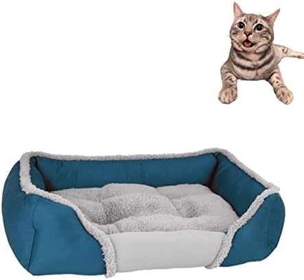 Ko Group self Warming Cat Bed - plava podstavljena vodootporna tkanina za kućne ljubimce Mat House za male