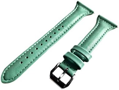 Nickston Green Color Slim Bend kompatibilan je sa Huawei Watch GT 2 i GT 46mm SmartWatch elegantna mekana kožna
