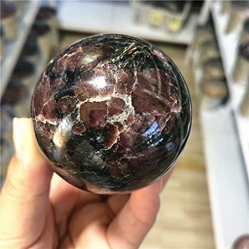 Qiaononi ZD1226 1pc Natural Garnet Ball Crystal Kamene sfere Kuglice Kvarcna izlična kolekcija Prirodni