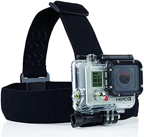 Navitech 8 u 1 akcijskoj kameri kombinirani komplet sa sivom futrolom - kompatibilan je sa lahomie akcijskom kamerom