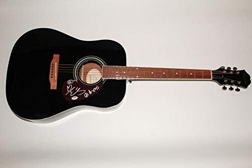 Indigo Djevojke potpisane Autogram Gibson Epiphone akustična gitara - Amy & Emily PSA