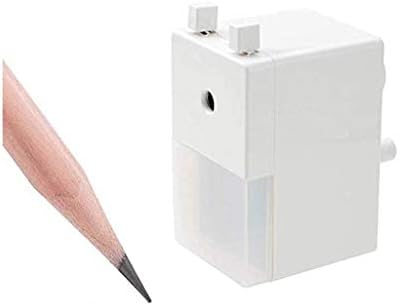 DANN ručni oštrač za olovke, prijenosni oštrač za olovke za montiranje na stol, izdržljiva kutija za otpad velikog