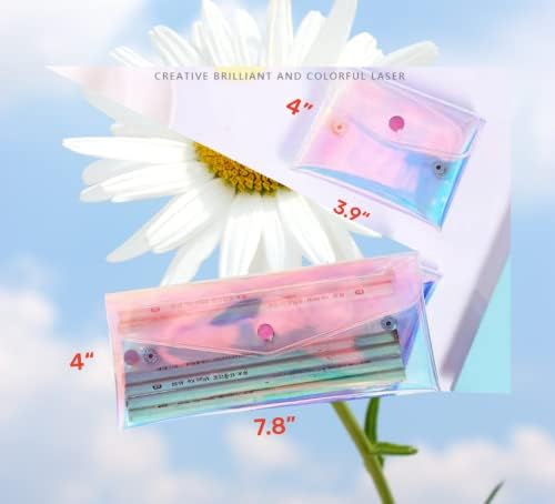 Minimalistički iridescentni Novčanici za djevojčice torbica za djecu 2 različite veličine torbice