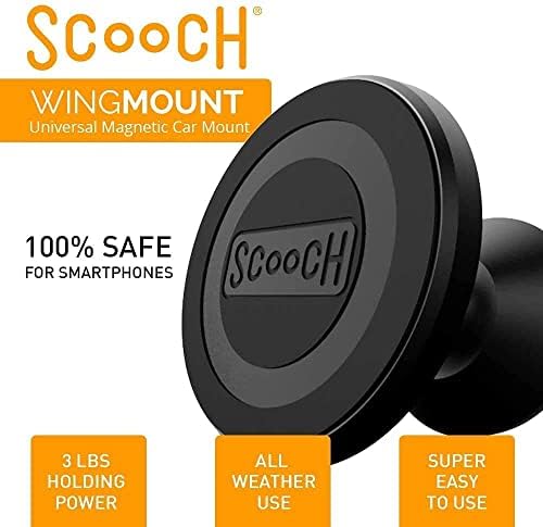 Scooch Wingman za iPhone 14 Pro u paketu sa Wingmount magnetnim nosačem za automobil