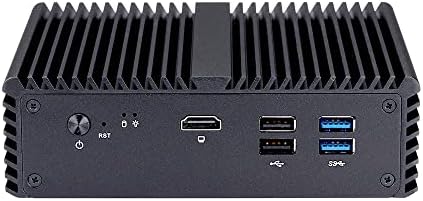 InuoMicro Mini Industrijski računar, Intel Celeron J4105 1.5 Ghz, G4105L5 Barebones, 5 Lan Mini Desktop
