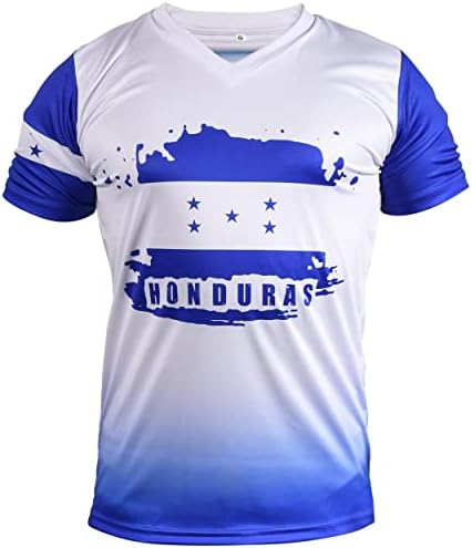 Fury Camiseta de Futbol de Honduras Football Jersey - Honduras Soccer Majica - Honduras Soccer Jersey Hombres