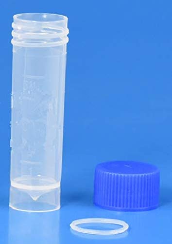 10pcs 5ml laboratorija smrznute testne cijevi bočice plastične boce uzorka Kontejner čista zamrznuta stražnjim