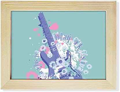 Diathinker gitara Muzika Svježi uzorak Illustrsat Desktop Foto okvir Slika umjetnosti ukras slika