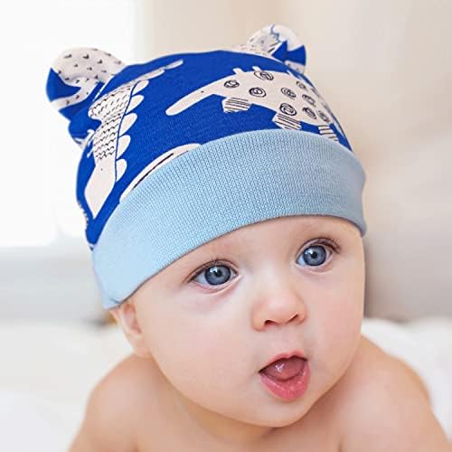 Slatka medvjeda uhorobar kapu za novorođene i protiv ogrebotine za 0-3 mjeseca dječaci i djevojčice