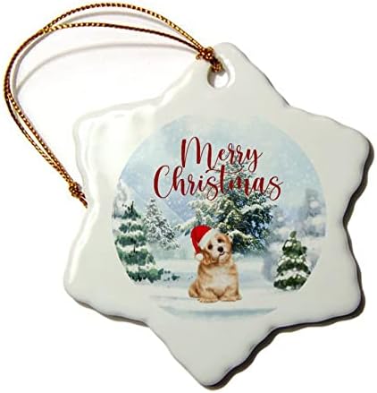 Dog Sympathy Gift, pet loss Gifts, Forever in our Heart Memorial porculan Božić Ornament dvostrani za