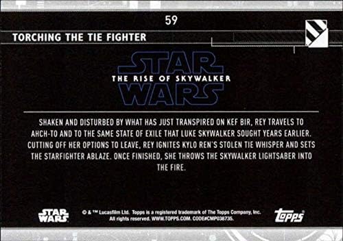 2020 TOPPS Star Wars Raspon Skywalker Series 2 59 Backing Torbing Trgovačka kartica