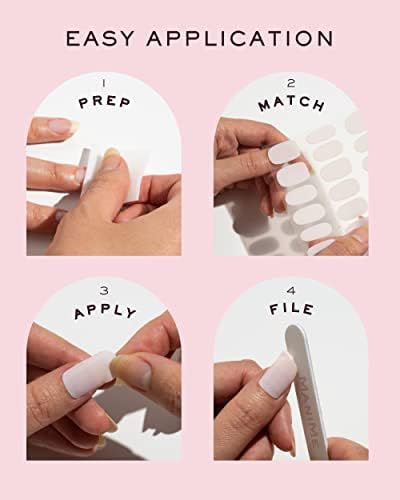 ManiMe gel trake za nokte za nožne prste | Polusušeni gel lak oblozi za nokte | dugotrajni pedikir