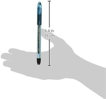 PenAl razzle Dazzel ™ R.S.V.P.® Ballpoint olovka, srednje tačke, plava bačva, crna kategorija