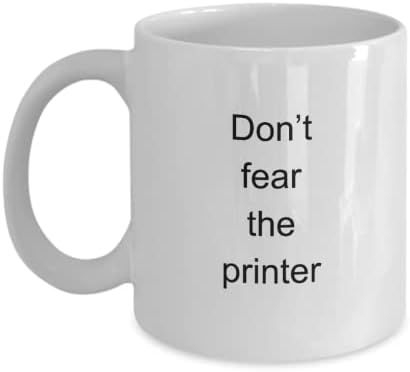 Ne bojte se štampača smiješna šolja za kafu šolja za čaj