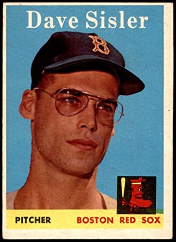 1958 TOPPS # 59 Dave Sisler Boston Red Sox VG / Ex Red Sox