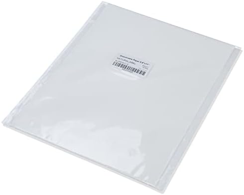 Naturabel Vodootpisni papir 8.5 X11 bijeli, rastvarni papirni papir paket od 12
