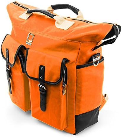 Lencca Mini Phlox ruksak narandžasti nosač na narančastoj boji odgovara Microsoftovoj površini PRO