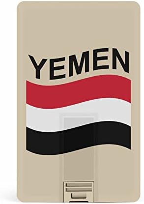 Zastava države Jemen Credit Bank kartica USB Flash Diskove Prijenosni memorijski stick Key Storage pogon 32g