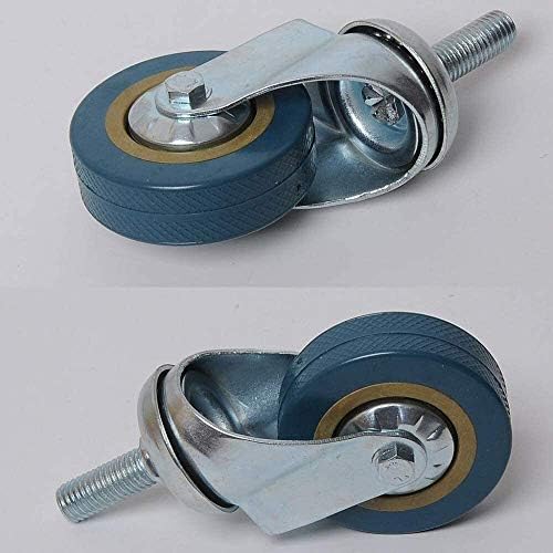 GMLSD točkovi kotača 4in PVC kočnice Swived kotača kotača 10mm / 12 mm Nošenje Indilijera / A / 10mm