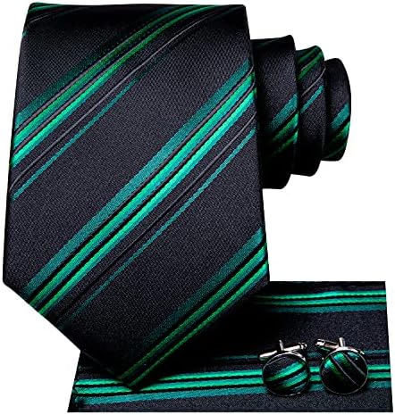 Dubulle Muška kravata puna Paisley kravata za muškarce džepne kvadratne manžete formalna svila