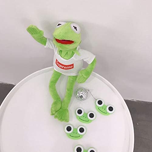 Ouken Frog Kontakt sočiva 3 kom zelena plastična kontaktna držač objektiva Prijenosni kontejner