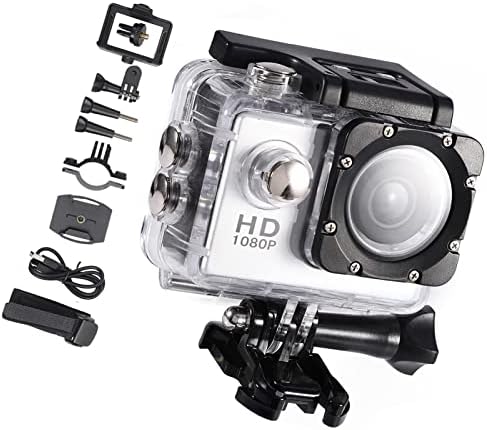 Akcijska kamera DV, Jednostavna instalacija Izvrsna ABS 335G 7 boja Sportska kamera za pod vodu za jasan vizualni