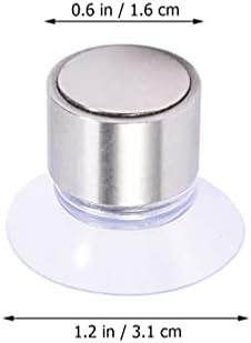 Doitool magnetni držač sapuna za tuš zidni držač sapuna sa usisnom čašom bez bušilice usisni