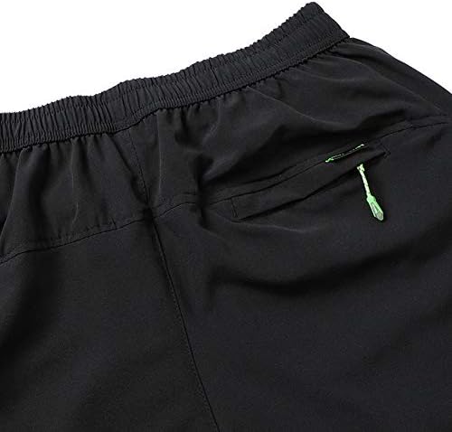 Dvostruki plus otvoreni muški atletički brze suhe kratke kratke hlače Elastični potez na otvorenom