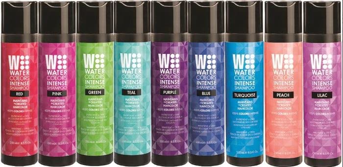 Akvareli intenzivni u boji uloga sulfata besplatni šampon, održava i poboljšava boju kose