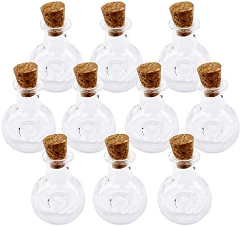 10 komada Mini staklena boca slatke jarske bočice sa plutarskim željom boce bočice bočice