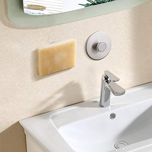 Doitool magnetni držač sapuna, 2pcs prianjač od nehrđajućeg čelika zida sa sapunom sa sapunom sa