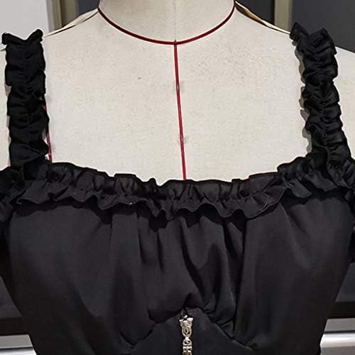Ženski gotički vintage Steampunk Retro sud princeza haljina bez rukava bez rukava