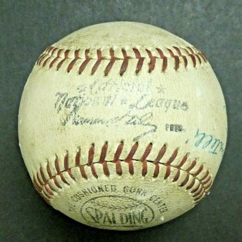 1962 Igra Korištena 1962 All Star bejzbol potpisan od strane Umire Augie Donatelli JSA Psa - Game Polovna bejzbol