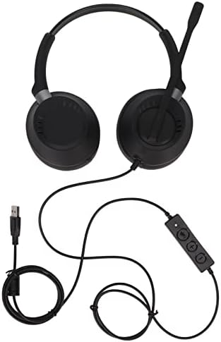 VINGVO komunikacione slušalice, fleksibilni mikrofon Mute glasni zvuk USB interfejs meke slušalice