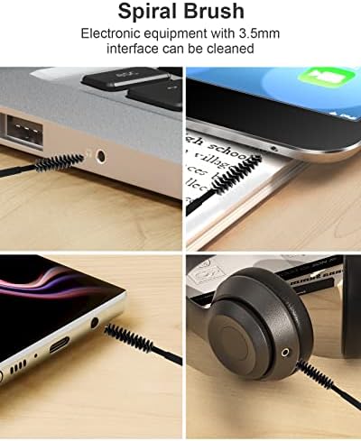 Komplet za čišćenje za Airpods, Zapica multifunkcionalna olovka za čišćenje Airpod Pro sa plišanom krpom za slušalice,slušalice,iPod,iPhone,iPad, alati za čišćenje laptopa