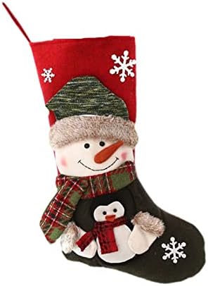 Fqswyr božićne velike čarape pletene plišane poklon torbe za čarape