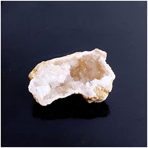 Binnanfang AC216 1pc Prirodni bijeli grubi agatski kristal Geode Jedan polirani mineralni nepravilni geode kvarcni dragi kamenje Naslovnica Dekor zacjeljivanje kristala Izlječenje