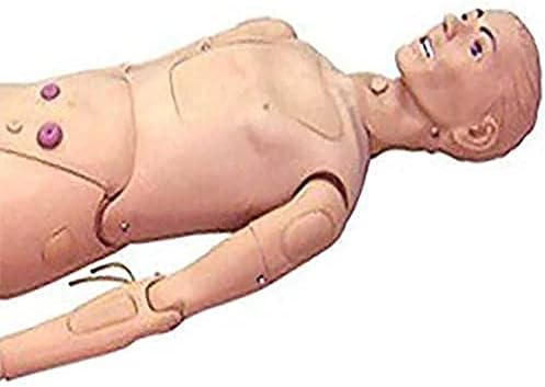 Wfzy Care Pacijent Manikin Trening CPR Simulator Geriatric Human Model Cijelo tijelo za medicinsko
