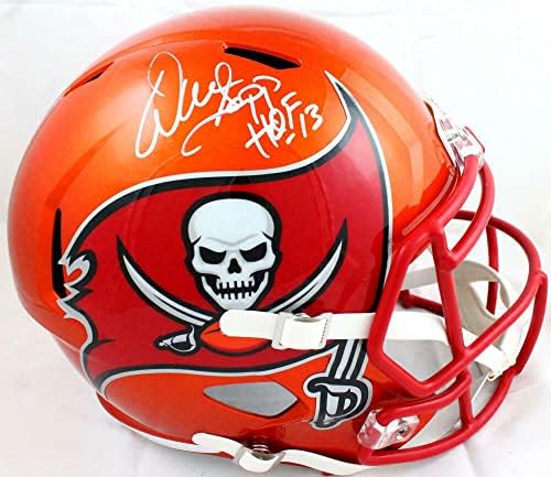Warren Sapp Autographed TB Buccaneers F / S Flash Speed Helmet w / HOF-BeckettW Holo-autographed NFL
