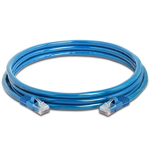 CMPLE - CAT5E Mrežni Ethernet kabel sa zaštitnim čizmama bez oblikovanog - plavom - 7ft