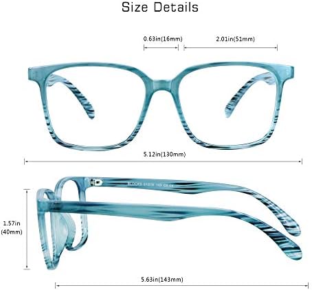 VisionGlobal naočare za blokiranje plavog svjetla za žene / muškarce, protiv naprezanja očiju, naočare