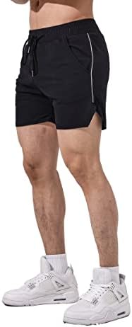 Firstgym muns opremljeni kratke hlače 4 Brzo suho vježbanje trčanja bodybuilding mrežaste kratke